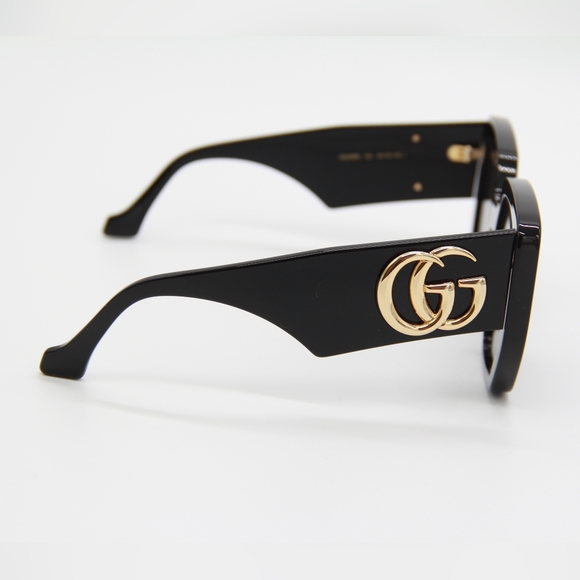 NEW GUCCI SUNGLASSES  GG0956S 003 WOMEN BLACK GUCCI EYEWEAR - Picture 7 of 12